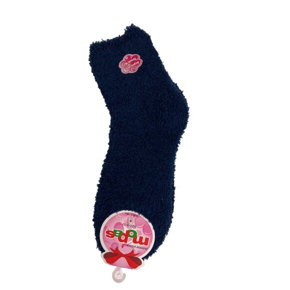 Bundle of 36 Solid Fuzzy Socks - Picture 2 of 3